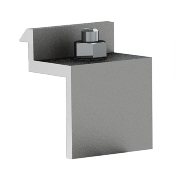 UNIRAC SM End Clamp with T-Bolt & Nut (Pack of 20)