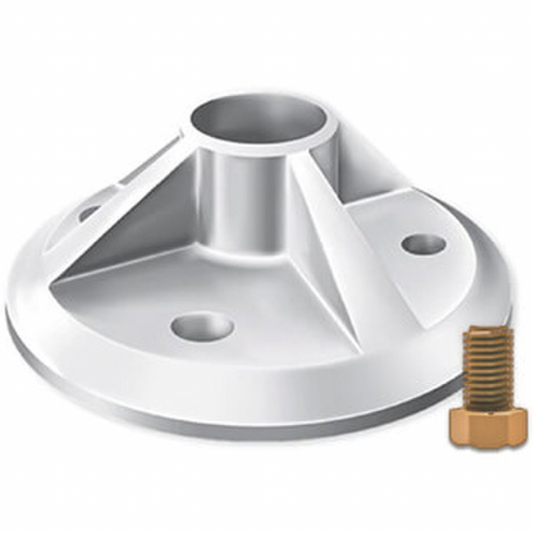 IronRidge QBase Incl Base To Post h/w Mill (Priced as each)
