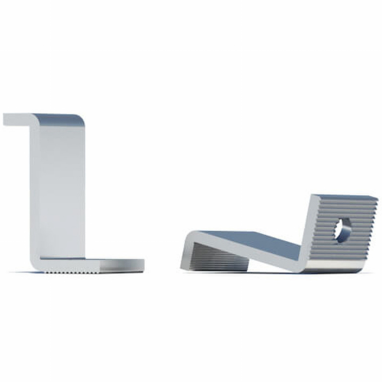 IronRidge BX Top Clamp 35mm - Mill Finish (Priced as each)