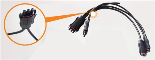 APsystems AC Bus/Trunk Cable for DS3 & YC600 (2 meter)