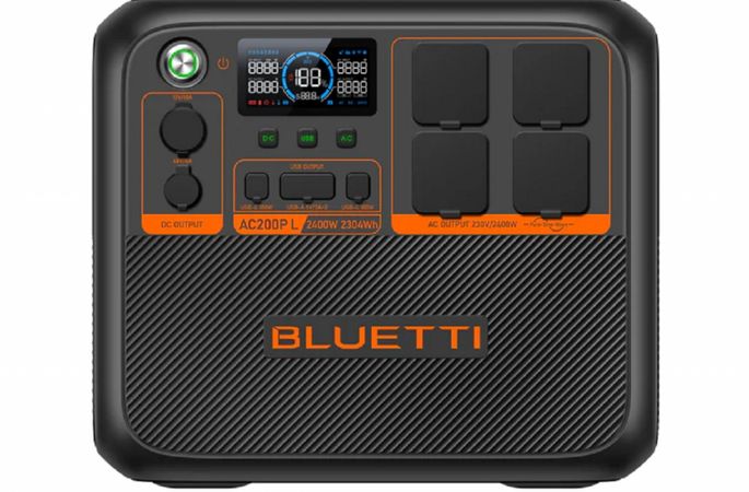 BLUETTI | AC200PL 2304Wh P-AC200PL-US-GY-BL-010 | Sunhub