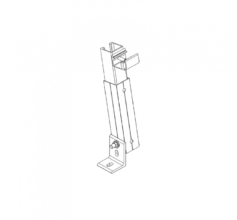 UNIRAC Nxt Adj Tilt Kit 12" W/HDW (Priced as 1 pc)